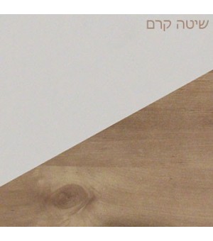 שולחן מחשב משולב עם ספריה דגם 613