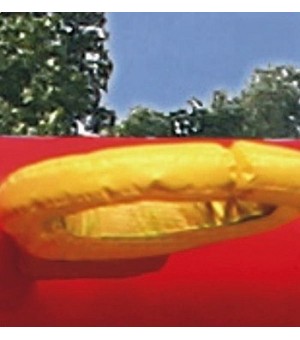 מתקן קפיצה עם מגלשה דגם 9007