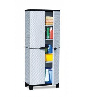 ארון שירות דמוי ראטן דגם מדרה R.M