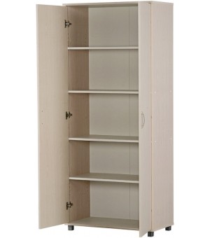 ארון בגדים 2 דלתות עם מדפים לאחסון דגם 703
